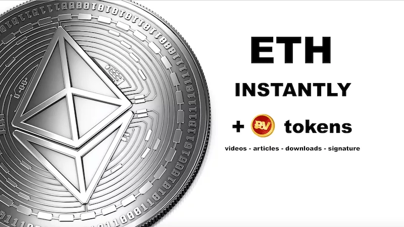 Get Ethereum (ETH) INSTANTLY and tokens later by participating in POVcoin bounty.