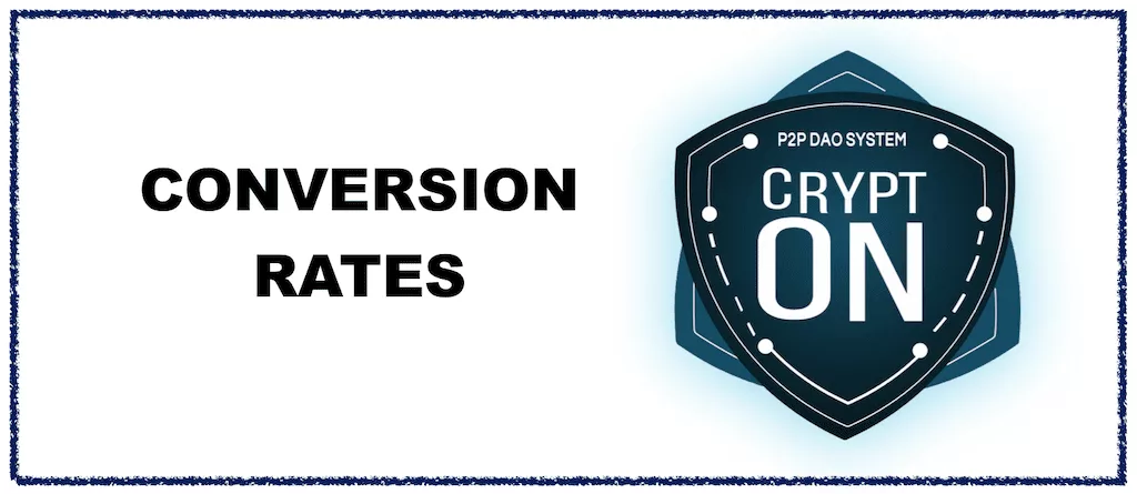 Crypt-ON (IPT) Conversion Rates