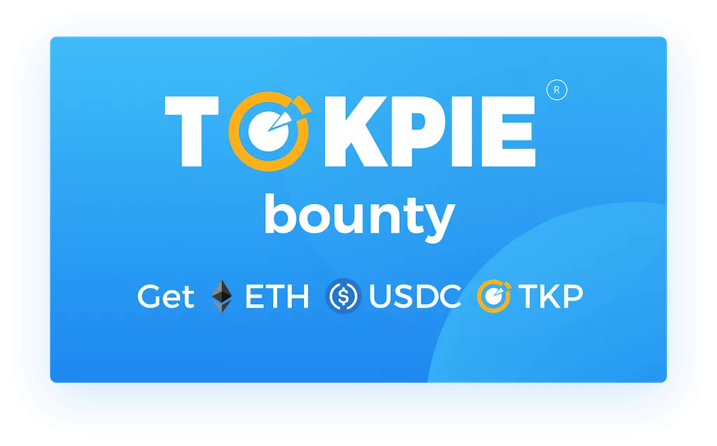 TOKPIE Bounty: get ETH, USDC and TKP