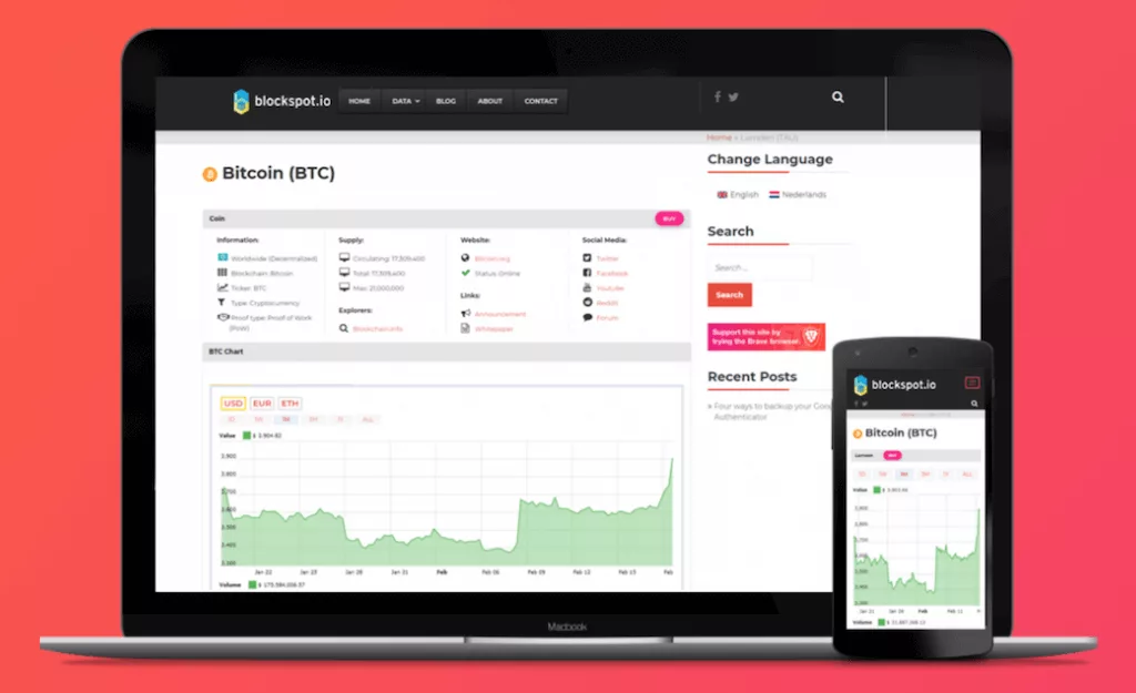 Tokpie listed on blockspot.io