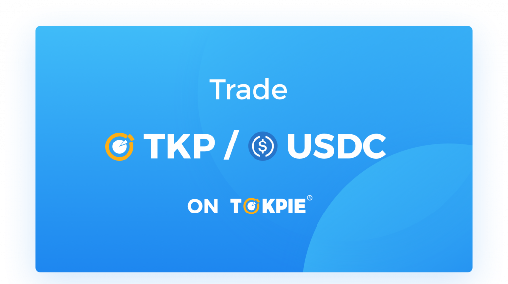TKP/USDC trading pair Archives - Tokpie Blog