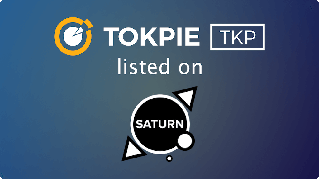 TOKPIE (TKP) Listed on Saturn.Network Exchange