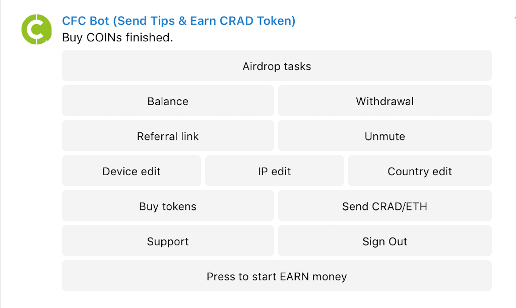 What is CRAD token and CryptoAds platform Announcements