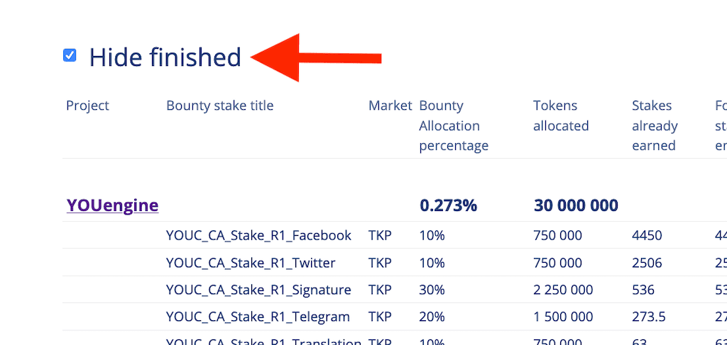 Hide finished bounties
