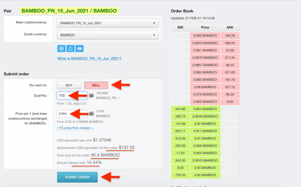 sell promissory notes