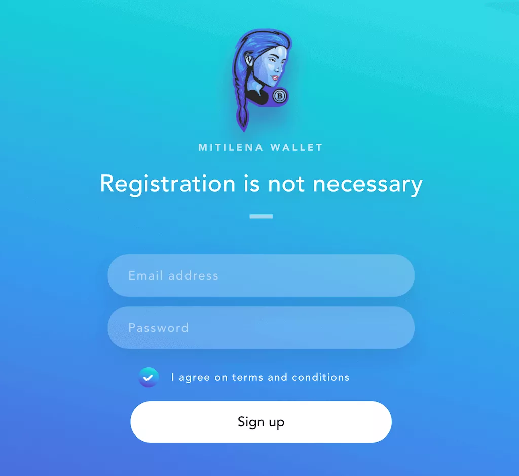 Mitilena Crypto Wallet