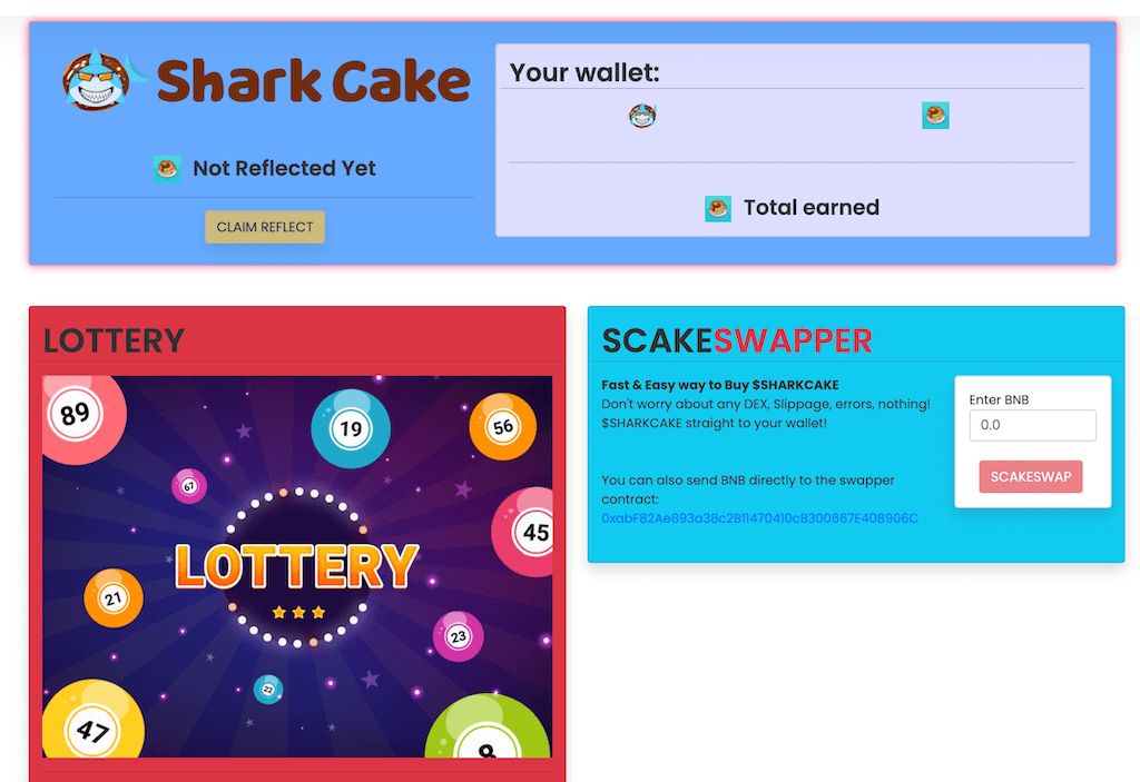 sharkcake's application