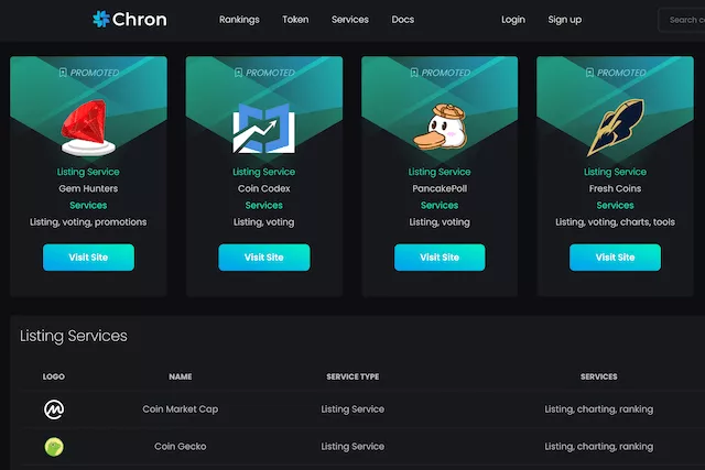 Chron's services
