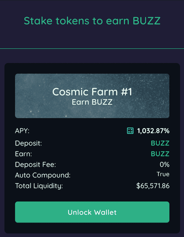 Cosmosium BUZZ app