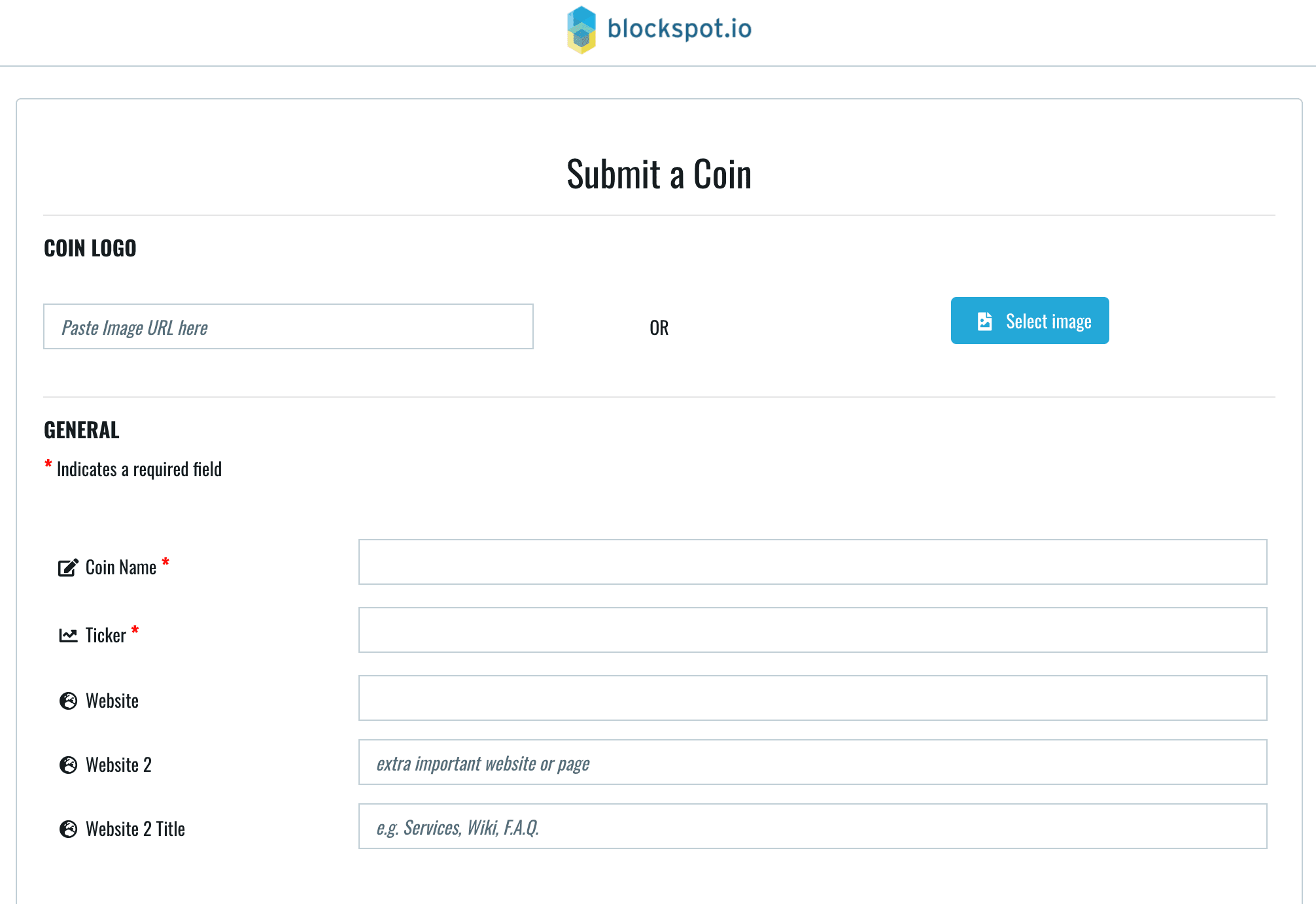 Add token to BlockSpot